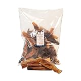 Tiernahrung Schwenner - Rinderkopfhaut für Hunde getrocknet – Dog Snacks – Hunde Zahnpflege – 2500g 20cm