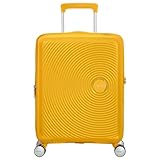 American Tourister Soundbox - Spinner S, Handgepäck, 55cm, 41 L, Gelb (Golden Yellow)