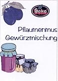 Pflaumenmus Gewürzmischung im Pack mit 3 Beuteln a´10g = 30g
