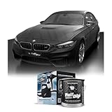 AutoFullCar Full Dip Flüssig-Vinylfarbenset, Format 4 Liter + elektrische Pistole, professionelles Finish und abnehmbar, einfache Anwendung, Autos, Motorräder (schwarz, urban)