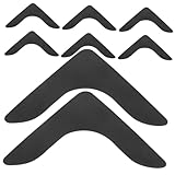 STOBAZA 8 Stück Teiliges Teppich Anti rutsch Aufkleber Waschbar Wiederverwendbar Teppichklebeband mit Spurenfreiem Kleber Für Fliesen und Möbel Teppichfixierung und Rutschschutz