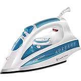 Russell Hobbs Dampfbügeleisen [2600W, 210 g Extra-Dampfstoß] Bügeleisen (300ml Wassertank, Keramik-Bügelsohle, Selbstreinigungs- & Sprühwasserfunktion, Antikalk & Tropfstopp, 70 g/min Dampf) 20562-56