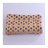 DGOINGPI Hundebett Katzenbett, Hundebett, Haustierdecke, Katzensofa, Welpen-Isomatte, niedlicher Kleiner großer Hundematratze-Teppich Katzenbett(Chocolate,30 30 cm)