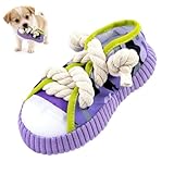 Cunegra Interaktives Hundespielzeug Quietschend, Niedliches Kauspielzeug Hund in Schuhform, Weiches Kuscheltier Hundespielzeug für Kleine Hunde und Welpen, Weiches Geschenk für Hund