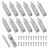 12 Stück Softclose Türdämpfer Möbeltürdämpfer Schranktür Dämpfer für Küchenschrank zum Nachrüsten