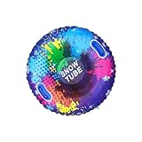 Aufblasbarer Schneeschlauch - Schneeröhren | Anti-Tip-over-Design | Buntes Schneeschlitten-Spielzeug mit Griffen | Bequeme Winter-Schlittenrohre | Schneeschlitten Co