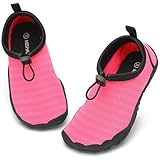Mishansha Schnell Trocknend Badeschuhe für Kinder Rosa 32 EU