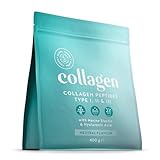 Collagen Pulver [400g] | Premium Kollagen Hydrolysat | Peptide Typ 1, 2 und 3 | Hochdosiert Kollagenpulver mit Hyaluronsäure und Elastin | Geschmacksneutral | in Deutschland hergestellt | Alpha Foods
