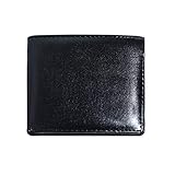 Smniao Herren Geldbörse mit Münzfach, Geldbeutel für Männer, Coin Pocket Geldbörsen, Card Holder, Portemonnaie Portmonee Brieftasche Geldbeutel, 11.5x10x2 cm (Schwarz)