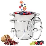 5L Edelstahl Dampfentsafter Entsafter Fruchtentsafter Saftpresse Obstpresse Induktion