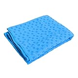 BigKing Schweißabsorbierendes Yoga-Handtuch, Yoga-Handtuch, weiche Mikrofaser, rutschfestes, schweißabsorbierendes Yoga-Matten-Handtuch für Pilates-Übungskurse(Blau)
