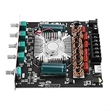 Bulevisiter ZK-AS21 2.1-K TPA3255 Digital Board mit 5.1, AUX USB-Eingang, 30dB Verstärkung, für links rechts Subwoofer Lautsprecher, DC 16-38V Netzteil