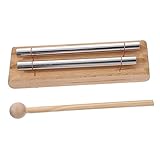 TOYANDONA 2 Windglotzrohr Klangheilinstrument Glockenspiel Schlaginstrumente Für Kleinkinder Musikunterrichtswerkzeuge Für Glockenspiel Musikinstrumente Musical Metall