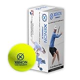 Xenon Low Bounce Plateau-Tennisball | Hellgelb für hohe Sichtbarkeit | Spielen bei warmem Wetter | 2 Bälle pro Ärmel
