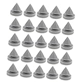 Hemobllo 25 Stück Anti-Kollisions-Gummistopfen Pads Schutz Tür Stecker Beschützer schützend Stoßstangen aus Silikonkautschuk Antikollisionsstoßstangen Silikon-Gummi Grey