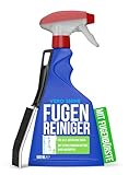 Vero Shine Fugenreiniger mit Fugenbürste (500ml), Effektive Reinigung für Badfugen, Fugenreiniger Bad inkl. Bürste zur Reinigung