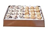 Bio Badepralinen Geschenkset 24 Stk Vegan Schokolade und Cranberry Höchste Qualität - Handgefertigte Badekugeln aus Österreich