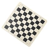 Klapper Schachbrett | Soft Chess Game Board Roll -Up -Schachbrett - Kompakte PU Leder -Schachbrettkäfer Klappbrett Für Kinder Erwachsene Board-Design Ist Dieses Turnierschachbrett Aufgrund Seiner Fede