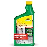Neudorff Finalsan Wege- & FugenRein – Schnellwirkendes Reinigungskonzentrat gegen Grünbelag auf Wegen, Terrassen und Mauerwerk, 1 Liter, grün
