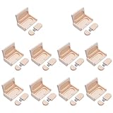 Yaxiny 32GB USB-Flash-Laufwerke Massivholz 2.0 USB-Flash-Laufwerk Memory Stick Datenspeicher Pendrive Disk mit Holzkiste 10-Pack