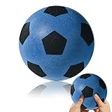 Dongcill Schaumstoffball, Softfußball, Softbälle, Weicher Spielball, Fussball Klein, Fußball für Indoor & Outdoor, leise & leicht, 21 cm