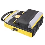 Tragbare Defibrillator-Aufbewahrungstasche mit verstellbaren Riemen und reflektierenden Streifen für Zuhause, Büro und Notfall