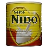 NIDO Milchpulver 2500g – Vollmilchpulver mit Sojalecithin, reich an Nährstoffen für die ganze Familie – Ideal für Kaffee, Müsli & Backen – Laktosefreie Alternative