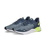 PUMA Unisex Adults Disperse XT 2 Gymnastikschuh, Evening Sky-Lime Squeeze, 44