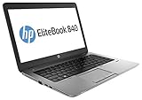 HP EliteBook 840 G1 Laptop 35,6 cm (14 Zoll) (Intel Core i5-4200U, 8 GB RAM, 240 GB SSD, Windows 11 Professional) schwarz (Generalüberholt)