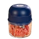 Monozoz -Knoblauchschneider, elektrischer -Zerkleinerer | Tragbarer -Gemüsezerkleinerer - Gemüsezerkleinerer, Küchenmaschine, Mixer, Küchengeräte für Gemüse, Chili, Ingwer, Fleisch