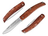 HOLZWURM Klapp-Schnitzmesser mit abgerundeter Spitze, ideales Taschenmesser und Outdoormesser für Kinder zum Schnitzen