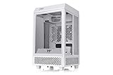 Thermaltake The Tower 100 Mini Snow Mini-ITX-PC-Gehäuse 3 x gehärtetes 4mm Glasseitenteil weiß CA-1R3-00S6WN-00