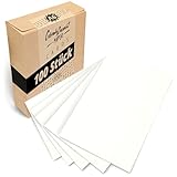 Japun - weiße blanko Postkarten, Papier-Karten Set (100 Stück) zum Selbstgestalten, beschriften oder bedrucken - 300 g/m² - DIN A6-105 x 148 mm