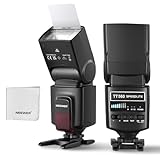 NEEWER TT560 Flash Speedlite Kompatibel mit Canon Sony Nikon Panasonic Olympus Pentax und anderen DSLR, Studiolicht Digital Camera Speedlight mit Standard Hot Shoe, Mini Stand, Reinigungstuch & Tasche