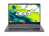 acer Aspire 15 (A15-51M-95T2) Laptop, 15,6' FHD IPS Display, Intel Core i9-13900H, 32 GB RAM, 1 TB SSD, Intel Iris Xe Grafik, Windows 11, QWERTZ Tastatur, grau