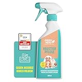Green Hero Mittel gegen Juckreiz bei Milben 500 ml für Hunde & Katzen | Haustierpflege Spray unterstützt den Regenerationsprozess bei Grasmilben Milben Räude Reizungen Läusen Anti Juckreiz