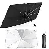 Auto-Sonnenschutz für die Windschutzscheibe, verbesserte Version, Sonnenschirm, schützt Ihr Auto vor Kratzern, geeignet für die meisten Modelle