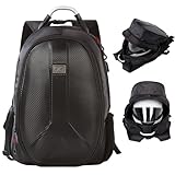 OG Original GetAway Motorrad Rucksack Wasserdicht, Herren, Hartschale, Grosse Kapazität, Erweiterbar 35L/45L, Motorradhelm Tasche, Helmtrageriemen, Anti-Diebstahl, Reflektierend, USB, Laptop