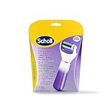 Scholl Expert Care 2-in-1 File & Smooth elektrischer Hornhautentferner, Hornhaut Entfernung für seidig weiche Füße, elektrisch Lila