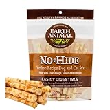 Earth Animal No Hide Stix Leckerli mit Wildgeschmack, natürlich, ohne Rohhaut; Langlebige Leckerli für Hunde – Leckerli für Hunde Kleiner Rassen (Einzelpack)