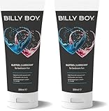 Billy Boy Gleitgel Wasserbasiert mit Fruchtigen Duft, Black, 200 ml (2er Pack)