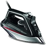 Rowenta DW8210D1 Dampfbügeleisen, Microsteam 400 Soleplate 2 m, 200 g/min, Schwarz, Rot, 50 g/min