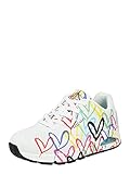 Skechers Damen UNO-Spread The Love Sneakers, Weiß, 38 EU