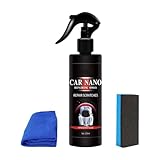 Auto Kratzer Entferner AutoBeschichtungsspray 2025 Neuest 3-IN-1 Hoher Schutz Schnelles Auto-Beschichtung Spray, Auto Nano Politur für Polieren und Kratzenschutz mit Schwamm und Lappen (250 ml)