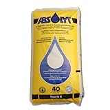 ABSOLYT 40 Liter pflanzenverträglicher Ölbinder Typ III R - Chemikalienbinder - Ölbindemittel mit sehr hohem Aufsaugvermögen