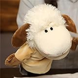 LOMTRATS Handpuppen für Kinder, Kleinkind enthält Wolf, Tiger, Löwe, AFFE und bewegliche offene Münder, perfekt zum Geschichtenerzählen, Unterrichten, im Vorschulalter und als Geburtstagsgeschenk
