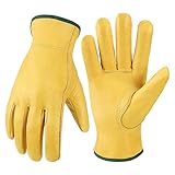 VOIV Motorradhandschuhe aus Leder, Retro, Outdoor, Sport, Radfahren, Vollfinger, atmungsaktiv, rutschfest, Motocross-Reithandschuh