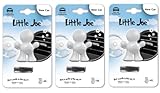 3er Pack Little Joe Lufterfrischer fürs Auto zur Montage an jedem Lüftungsgitter +/-45 Tage Frische im Auto (New Car/weiß)