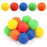 PEUTIER 10st Kniehockeybälle, Hockeybälle Mini Hockey Bälle für Kinder Indoor Hockey Floorbälle Bunt Weiche Schaumstoffbälle Sport Mehrere Farben für Mini Schlägernetze Party, 5cm