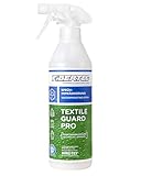 FIBERTEC Textile Guard Pro Imprägnierspray für Jacken & Outdoor-Kleidung 500ml – Wetterschutz mit biologisch abbaubaren Wirkstoffen, Imprägnierung in 100 % recycelter Flasche, Made in Germany